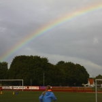 Sportfest unterm Regenbogen
